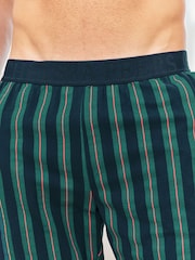 Chelsea Peers Blue Stripe Pyjama Shorts - Image 6 of 6