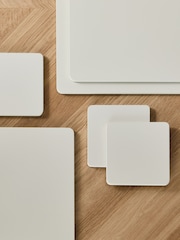 Set of 4 Natural Wooden Placemats and Coasters - Image 2 of 3