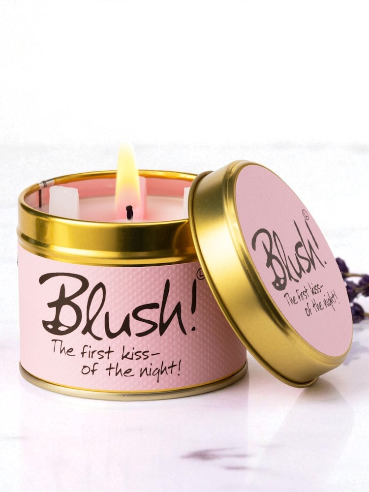 Lily-Flame Blush Scented Candle Tin - Image 1 of 3 Lily-Flame Blush Scented Candle Tin - Image 1 of 3
