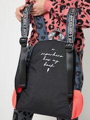 SCAMP & DUDE Grey Leopard Backpack - Image 5 of 5