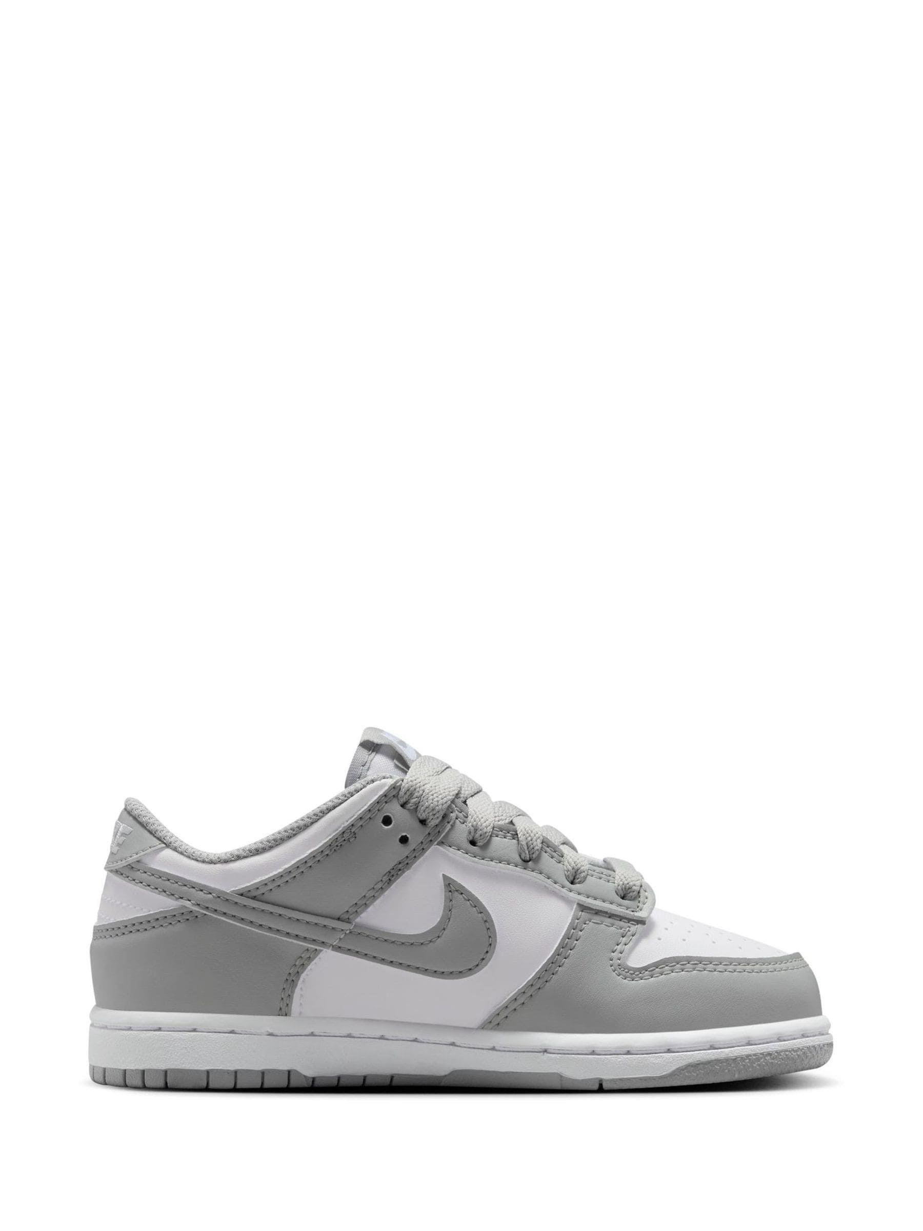 Buy Nike White Grey Junior Dunk Low Trainers from Next South Africa