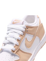 Nike White Junior Dunk Low Trainers - Image 4 of 6