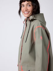 SCAMP & DUDE Brown Raincoat - Image 4 of 5