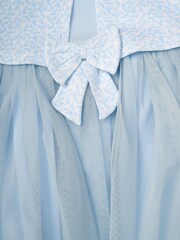 Azul - Miss Mock Cardigan Dress For Baby - Imagem 2 de 2