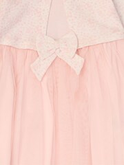 Rosa claro - Miss Mock Cardigan Dress For Baby - Imagem 2 de 2