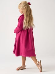 Miss Jacket with Tulle Appliqué and Printed Tulle Dress Set - Image 2 of 5