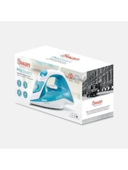 Swan White Aqua Steam Iron with Ceramic Soleplate - Image 3 of 9