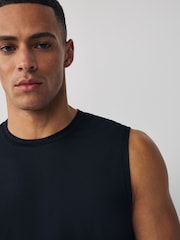 Negro - Chaleco de entrenamiento texturizado Active Gym - Imagen 4 de 9