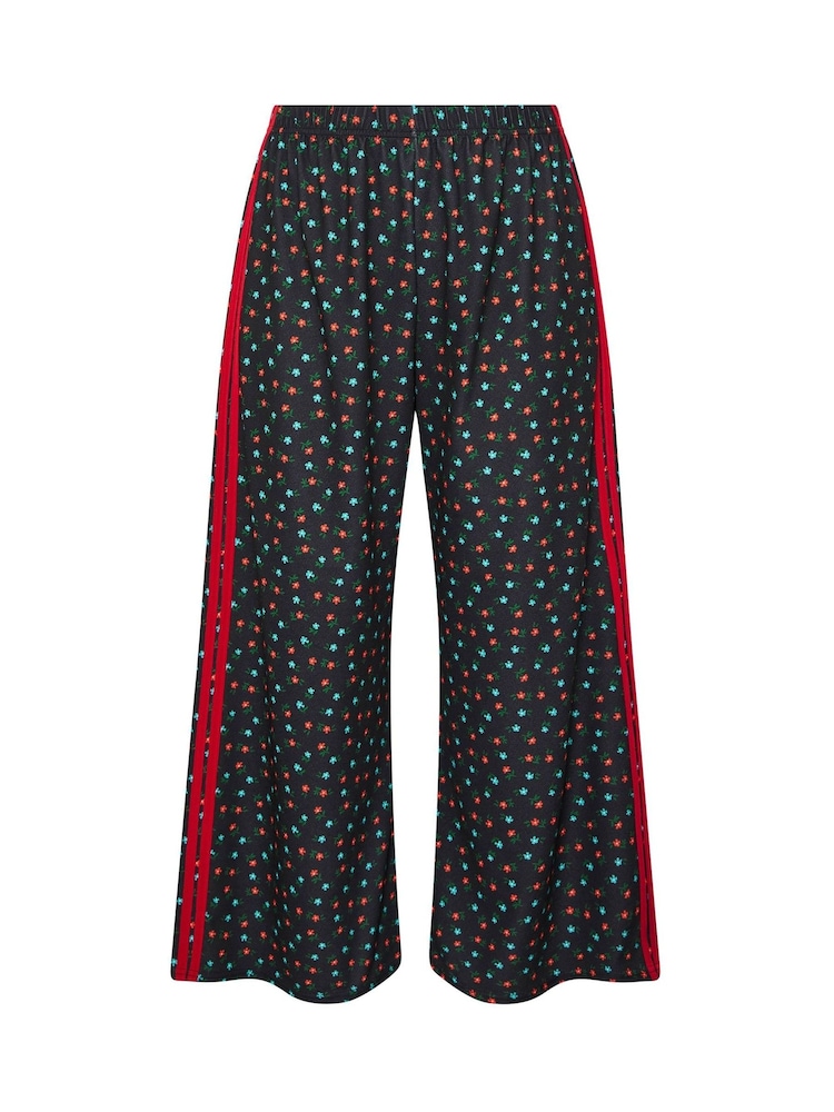 Yours Curve Black Limited Stripe Trousers - Image 5 of 5 Yours Curve Black Limited Stripe Trousers - Image 5 of 5