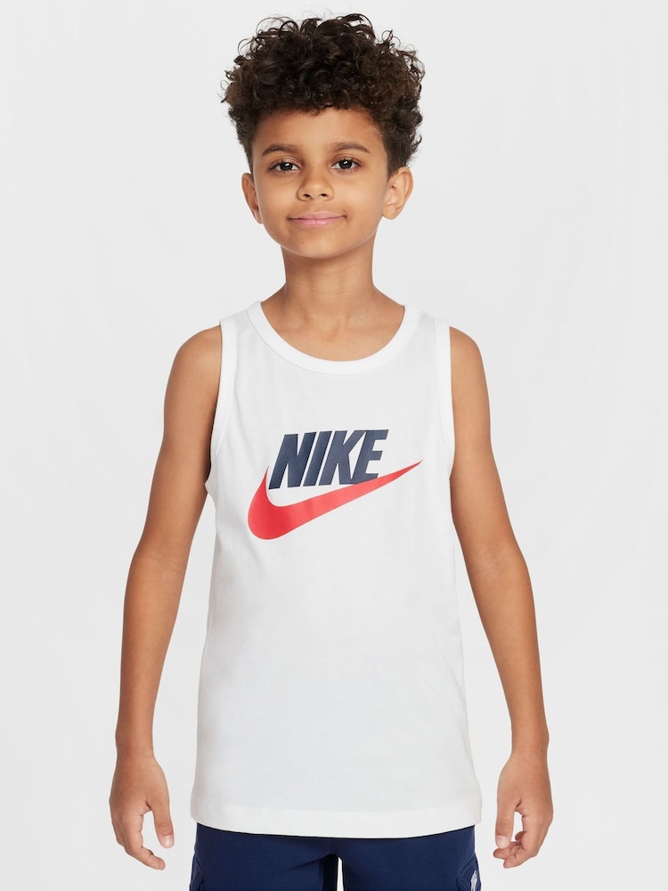 Alb - Vestă de îmbrăcăminte sport Nike - Imaginea 1 din 5