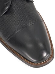 Dune London Black Stones Derby Shoes - Image 5 of 5