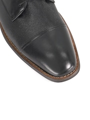 Schwarz - Dune London Derby-Schuhe mit geprägtem Zehenbereich - Bild 6 von 6