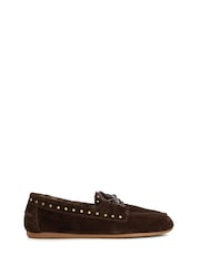 Dune London Brown Gracefull Loafers - Image 2 of 6