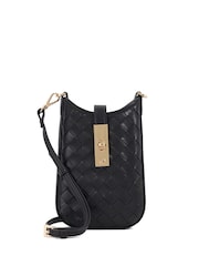 Dune London Black Seeking Micro Bag - Image 1 of 5