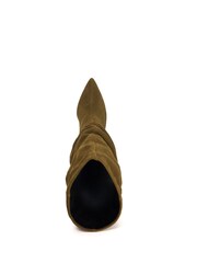 Dune London Green Santi Knee High Boots - Image 6 of 6