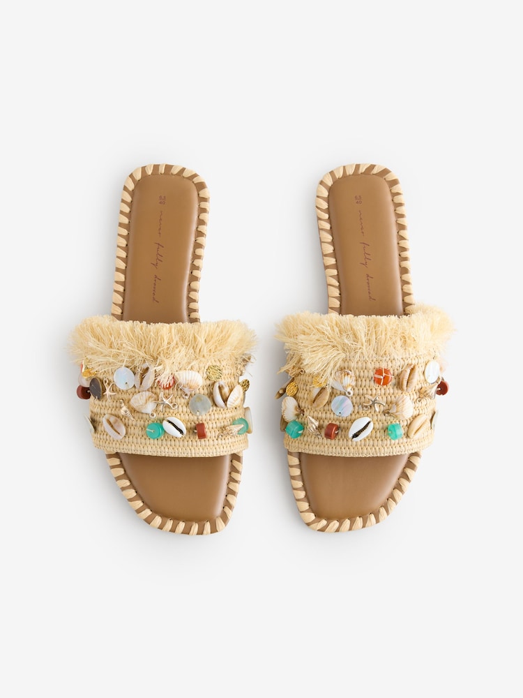 Never Fully Dressed Mule Sandals - Image 1 of 5 Never Fully Dressed Mule Sandals - Image 1 of 5