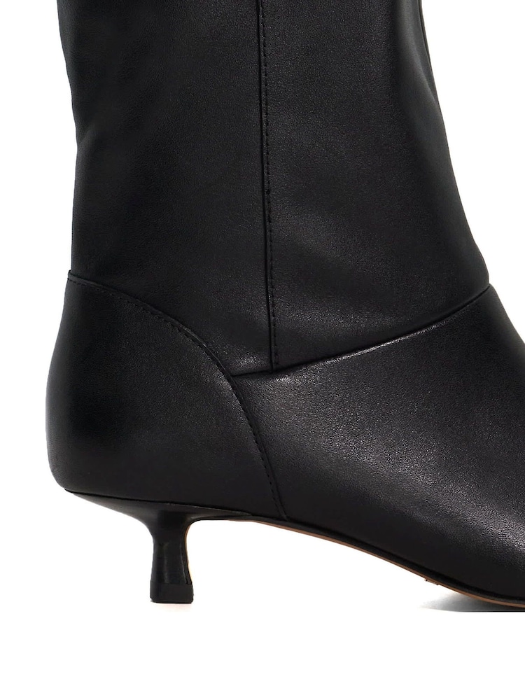 Dune London Black Sloan Knee High Boots - Image 6 of 6