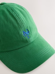 Green Cap with Embroidery - Image 3 of 3