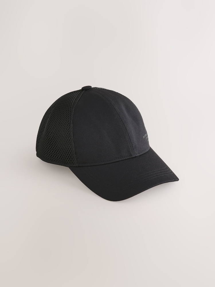 Black Trucker Cap - Image 1 of 3