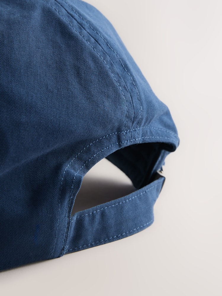 Blue Cap with Embroidery - Image 5 of 5