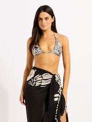 Seafolly Shells Pareo Black Cover-Up - Image 4 of 5