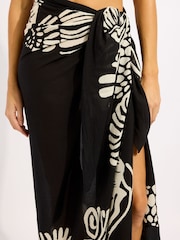 Seafolly Shells Pareo Black Cover-Up - Image 5 of 5