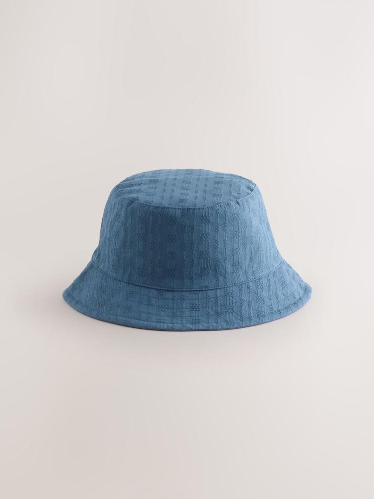 Khaki Green/Navy Blue Bucket Hats 2 Pack - Image 2 of 5