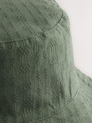 Khaki Green/Navy Blue Bucket Hats 2 Pack - Image 4 of 5