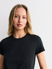 FRAME Black Baby T-Shirt - Image 4 of 7