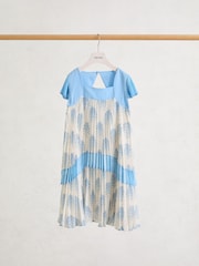 Reiss Nadine Pleated Print Dress - Image 2 of 3