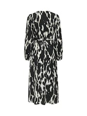 JDY Printed Wrap Midi Dress - Imagen 2 de 2