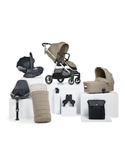 Mamas & Papas 8 Piece Sage Grey Flip XT3 Pushchair Complete Kit - Image 2 of 11