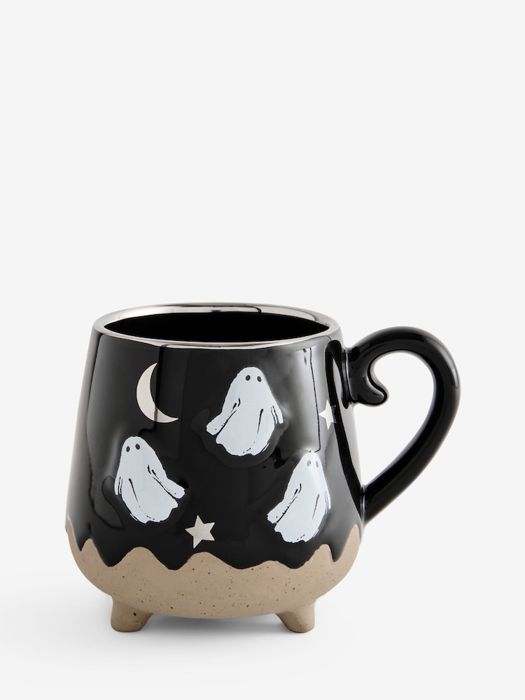 Black Ghost Halloween Mug - Image 3 of 3 Black Ghost Halloween Mug - Image 3 of 3