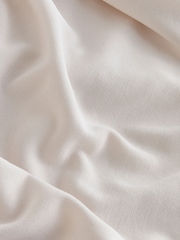 Ecru - Blusa drapeada sem mangas em polimodal - Imagem 7 de 8