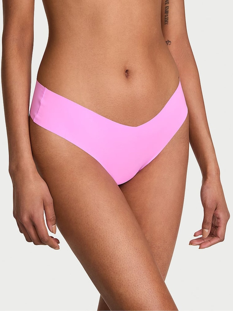 Victoria's Secret Neon Bubble Pink Thong Strappy Knickers - Image 1 of 2