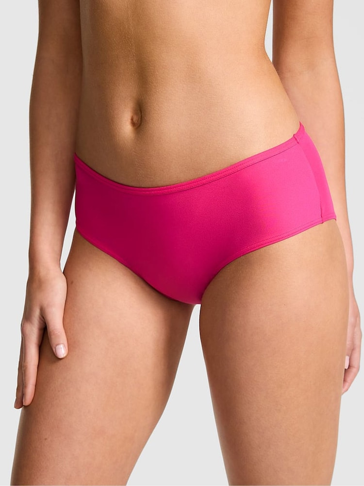 Victoria's Secret Pink Hot Stuff Pink Hipster Period Knickers - Image 1 of 2