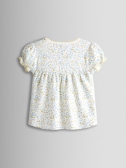 JoJo Maman Bébé Pretty Jersey Pyjamas - Image 4 of 9