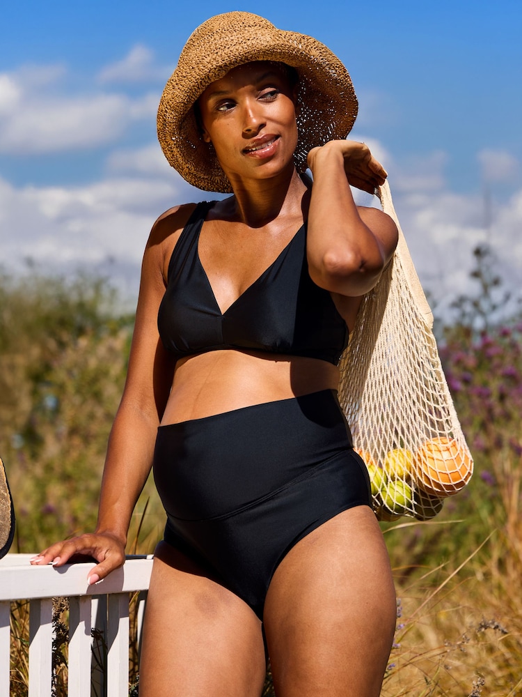 Negru crom - Set de bikini pentru gravide JoJo Maman Bébé - Imaginea 1 din 1 Negru crom - Set de bikini pentru gravide JoJo Maman Bébé - Imaginea 1 din 1