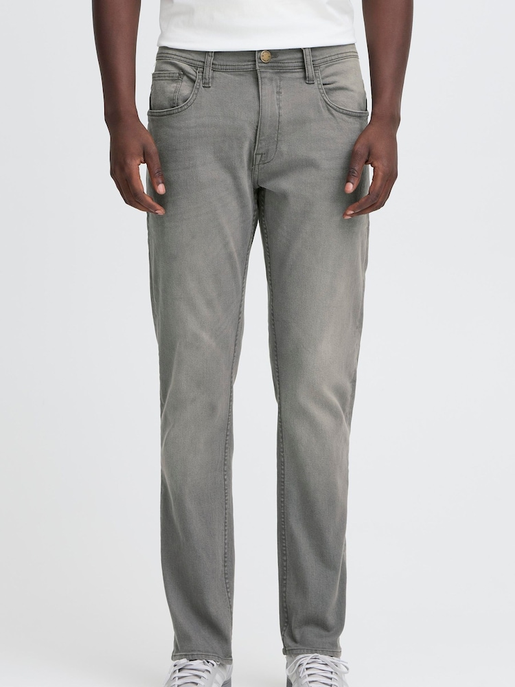 Blend Grey Tapered Stretch Denim Jeans - Image 1 of 5 Blend Grey Tapered Stretch Denim Jeans - Image 1 of 5