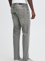 Blend Grey Tapered Stretch Denim Jeans - Image 2 of 5
