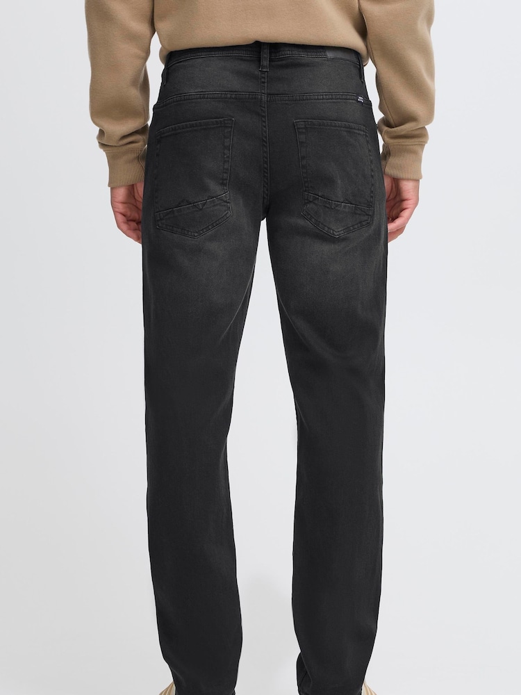 Blend Black Straight Stretch Denim Jeans - Image 2 of 5 Blend Black Straight Stretch Denim Jeans - Image 2 of 5