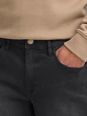 Blend Black Straight Stretch Denim Jeans - Image 4 of 5