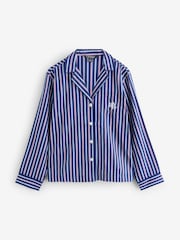 Lauren Ralph Lauren Cotton Knit Long Sleeve Notch Collar Pyjamas - Imagen 2 de 3