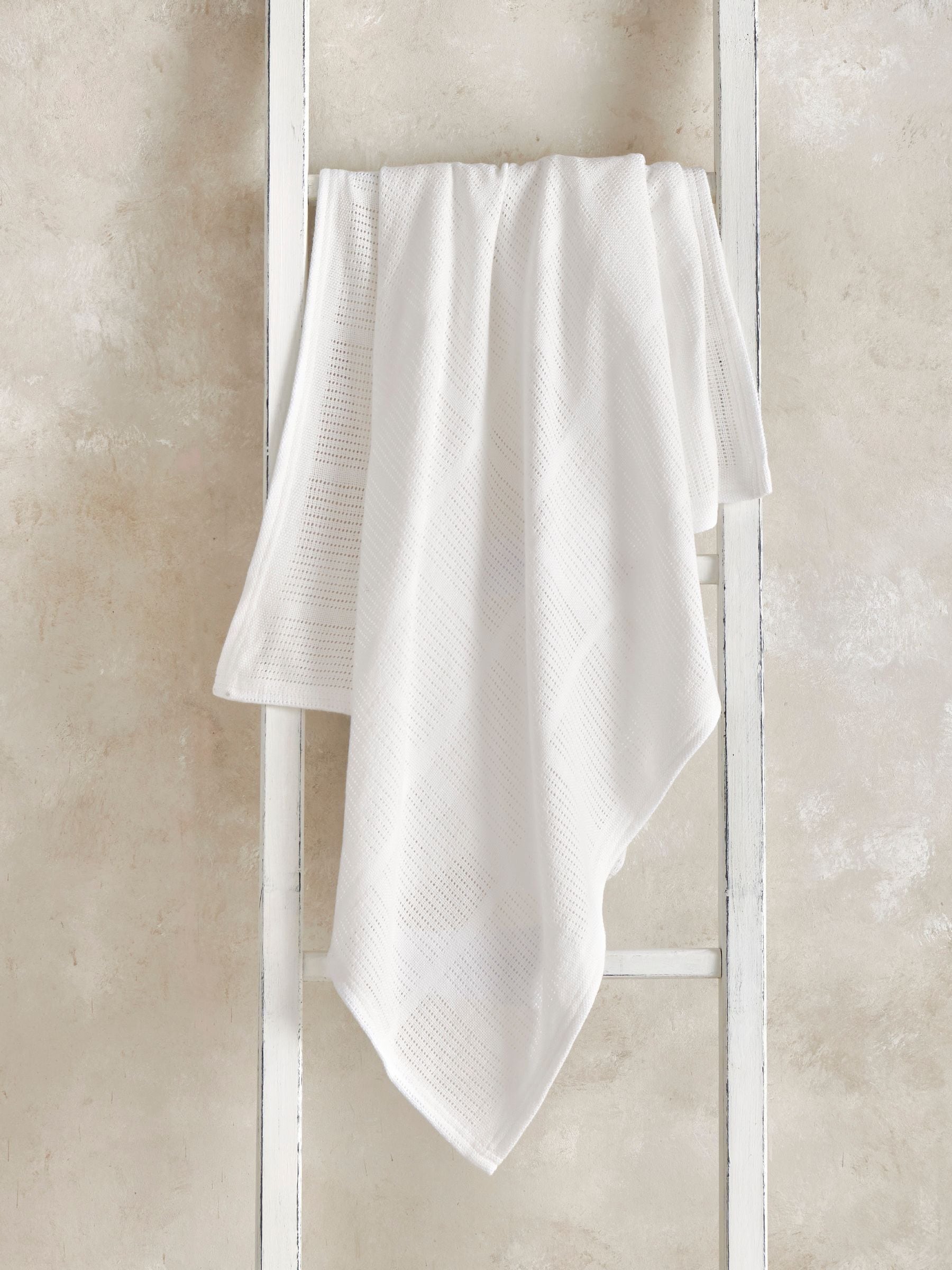 Mamas & Papas Cellular Blanket 70X100Cm - White - Image 4