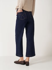 Crew Clothing Blue Relaxed Leg Cropped Jeans - Image 2 of 5