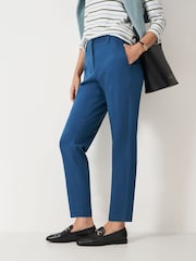 Crew Clothing Blue Smart Chinos - Image 3 of 5