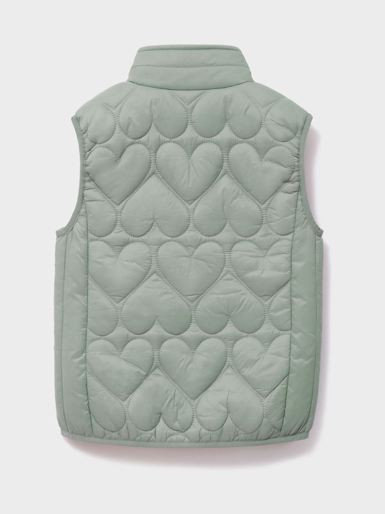 Crew Clothing Heart-Quilted Gilet - صورة 2 من 3 Crew Clothing Heart-Quilted Gilet - صورة 2 من 3