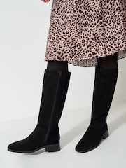 Crew Clothing Suede Square Toe Chelsea Boots - Imagen 1 de 4