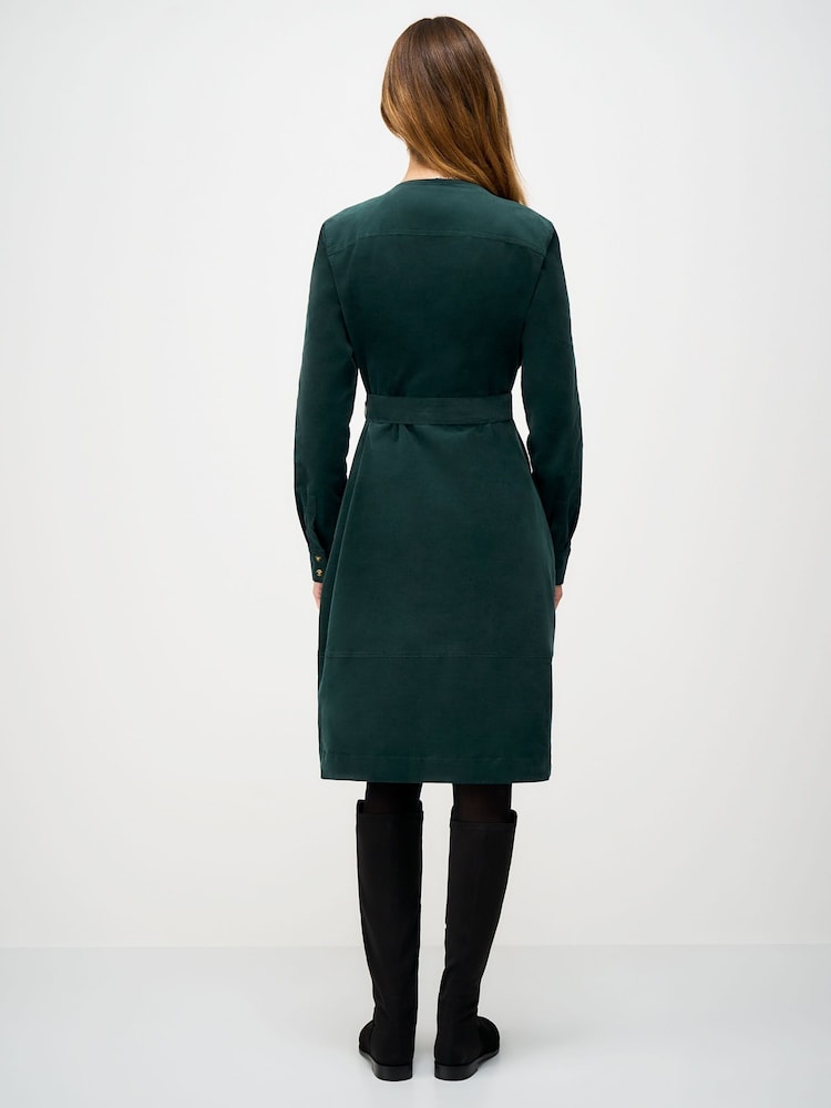 Crew Clothing Hattie Midi Cord Dress - صورة 2 من 6 Crew Clothing Hattie Midi Cord Dress - صورة 2 من 6