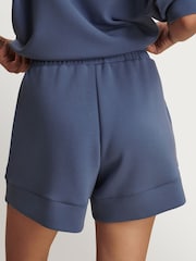 Varley Blue Doublesoft Atrium High Rise 4.5 Shorts - Image 2 of 5